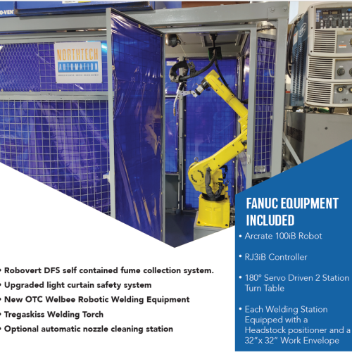 Refurbished FANUC Robotic Welding System